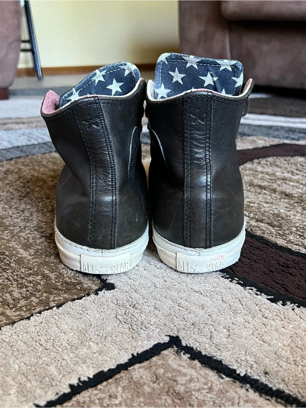 Men’s Vintage Converse Chuck Taylor All Star  "American Flag" Size M 9.5 W 11.5 - Picture 6 of 8